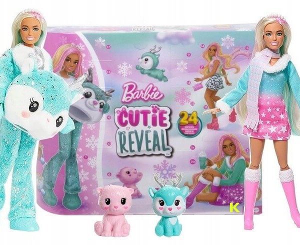 Barbie advento kalendorius 2023 Color reviel