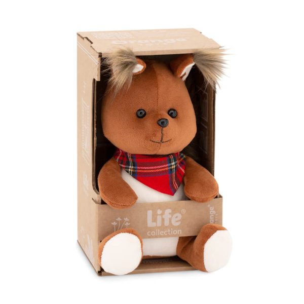 Pliušinis voveriukas Orange toys dėžutėje
